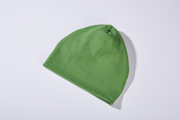 Mütze aus 100% Merinowolle in grün