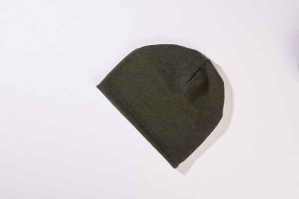 Merino-Mütze aus 100% Merinowolle in Olive