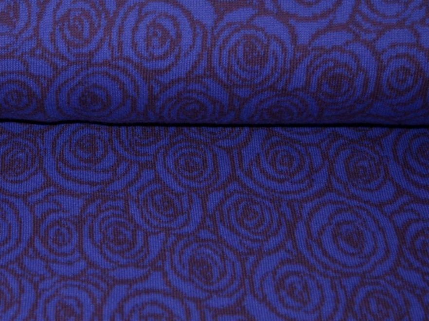 Bio Strick Baumwolle Rosmarie Lila