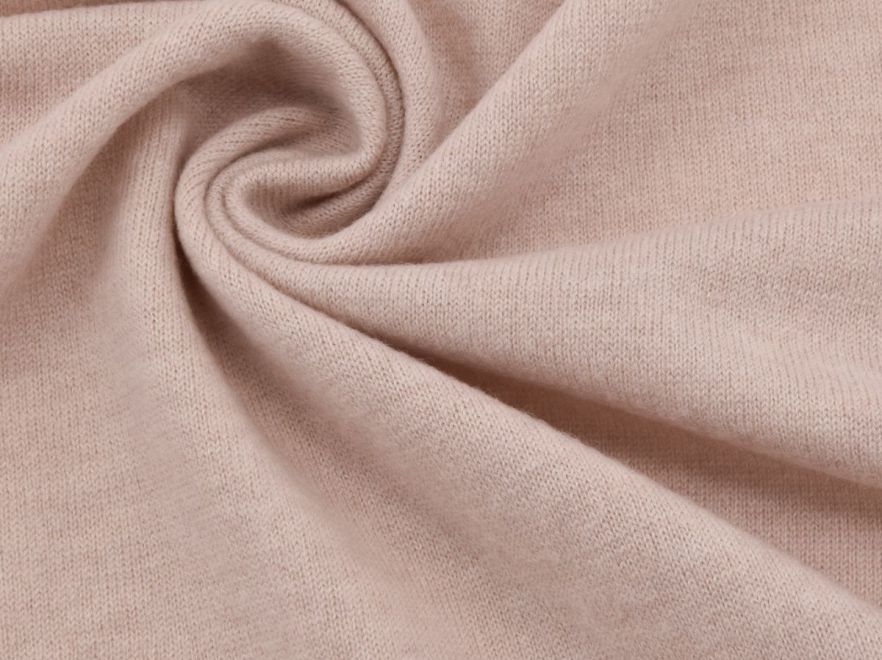 Merino Woll Strick Beige