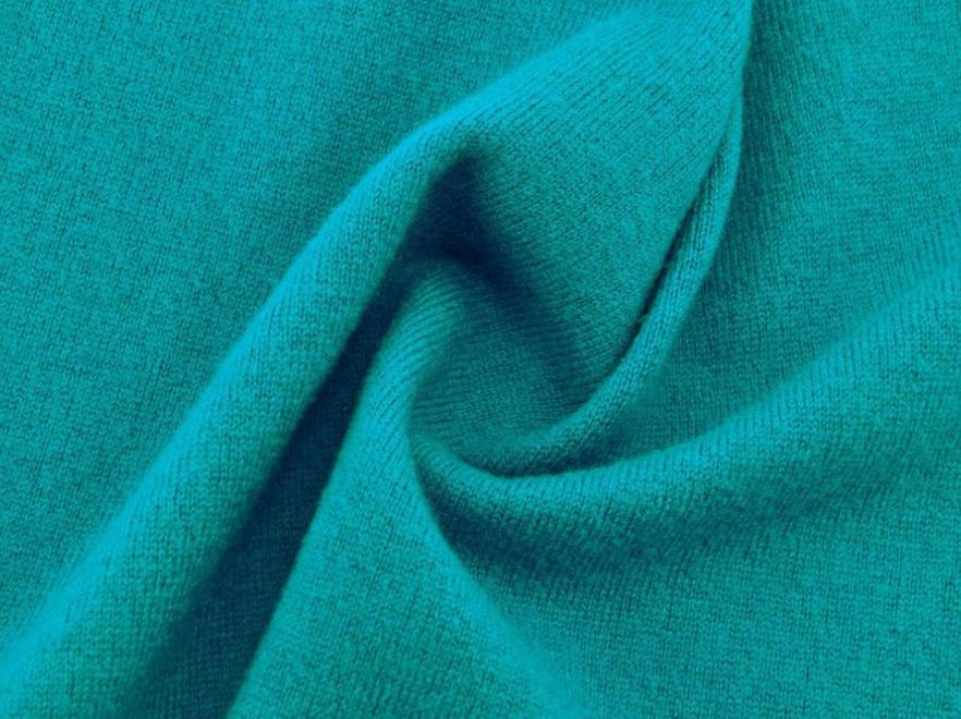 Merino-Strick Azurblau