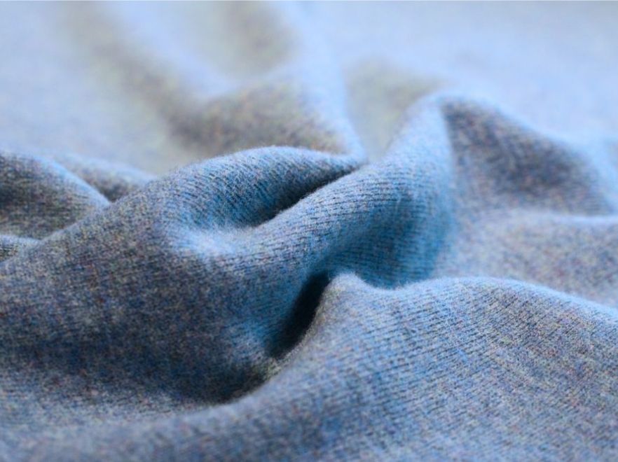 Merino hellblau meliert 2
