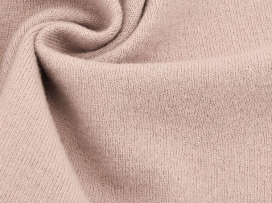 Merino Woll Strick Creme