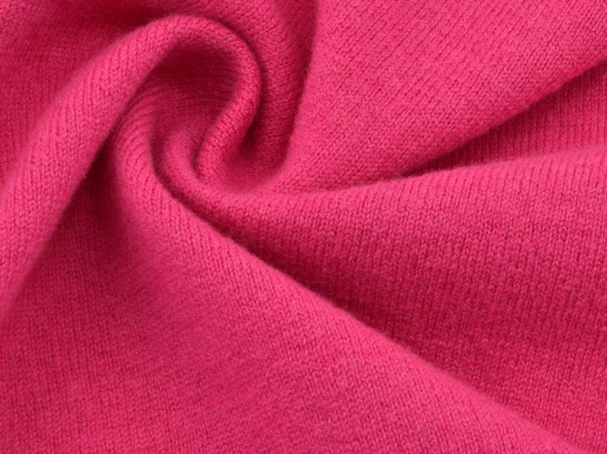 Merino Woll Strick Pink