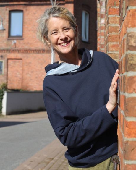 Kapuzenpullover blau