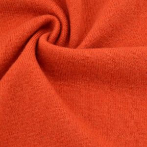 Merino Woll Strick Orange