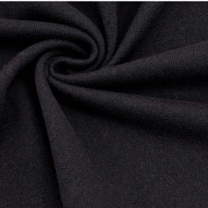 Merino Woll Strick Schwarz