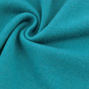 Merino Woll Strick Türkis