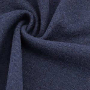 Woll Strick Merino Dunkelblau