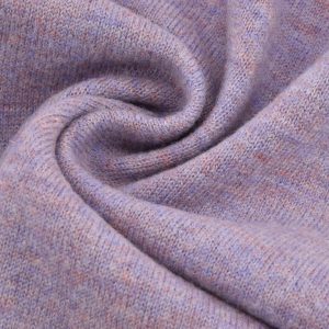 Merino Woll Strick flieder meliert