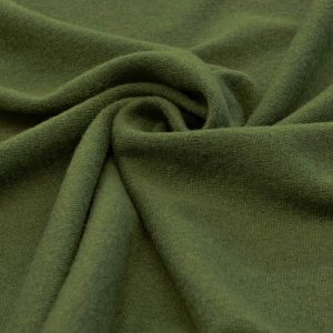 Merino Woll Strick Resedargrün