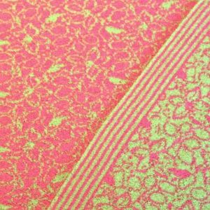 Merino Doubleface Pink Hellgrün