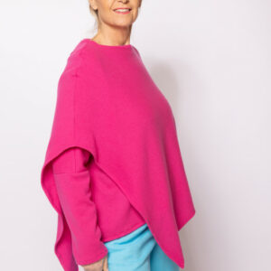 Poncho-Pink