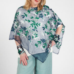 Poncho-blau-nylon-4