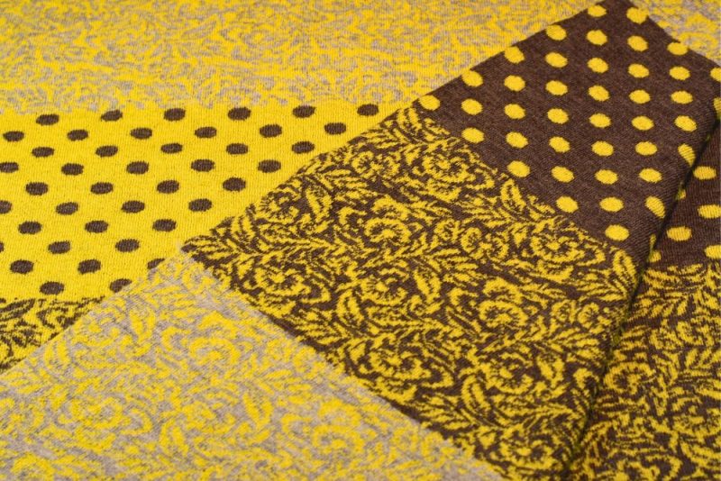 Merino Woll Strick Jacquard