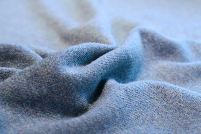 Merino hellblau meliert 2