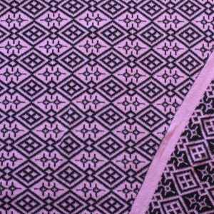 Bio Baumwolle Pink Muster