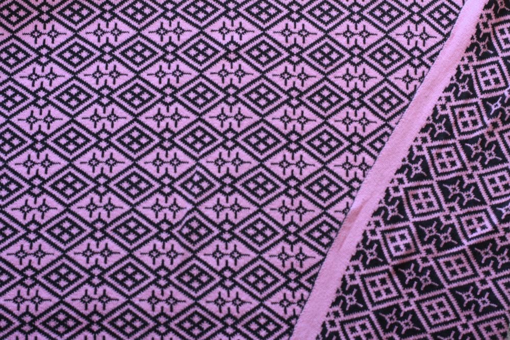 Bio Baumwolle Pink Muster