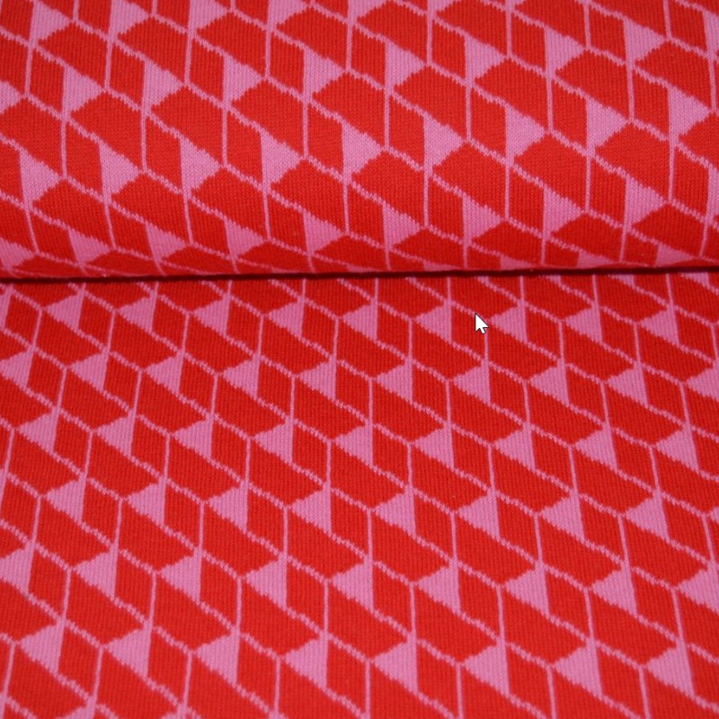 Bio Baumwolle Mina Rot