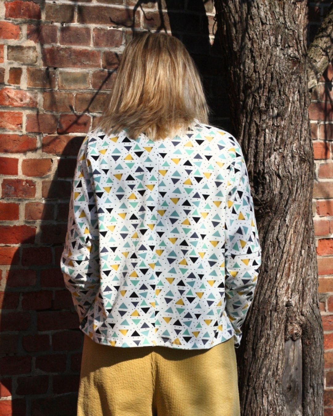 Jersey-Shirt Dreieck 3