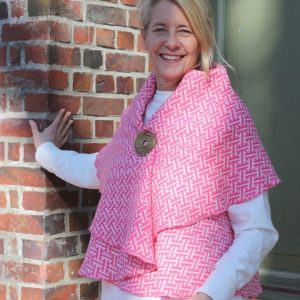 Wende-Weste Merino Pink