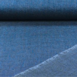 Leinen Blau Grau