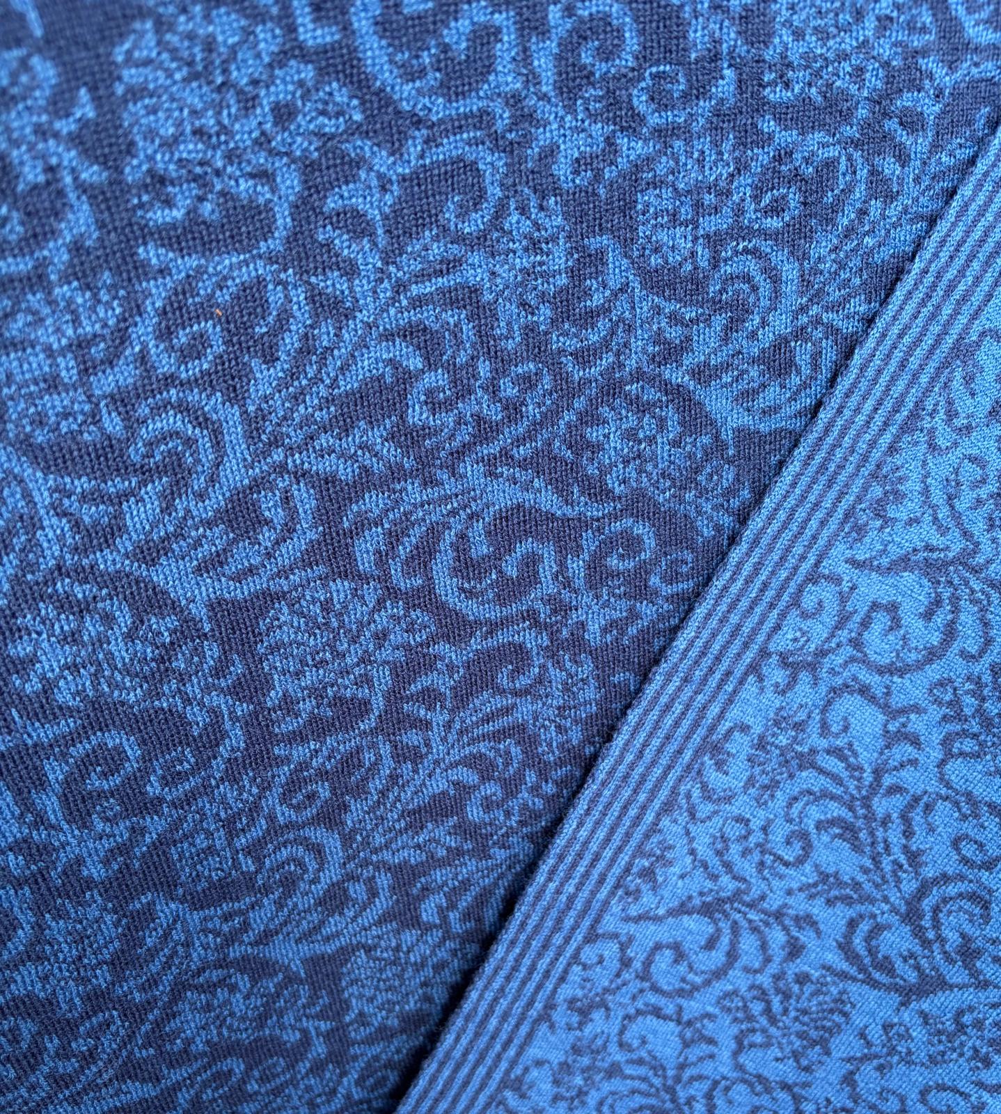 Merino Marineblau