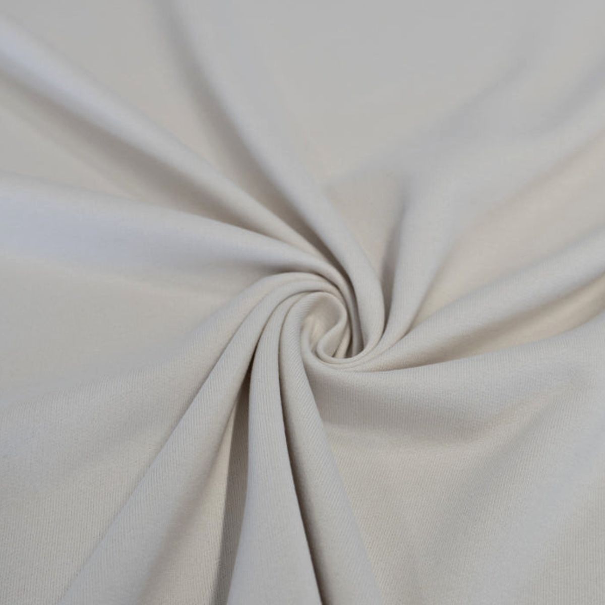 Baumwoll-Rippe Stretch Creme