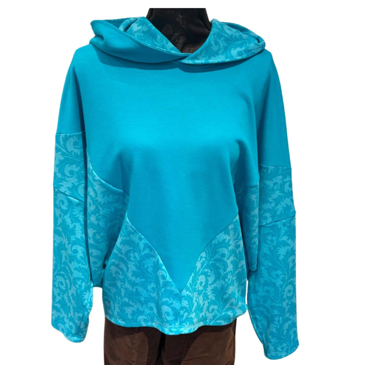Hoodie Türkis 2