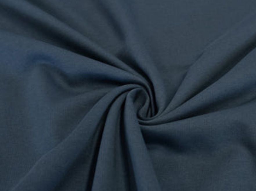 Baumwoll-Sweater Rauchblau