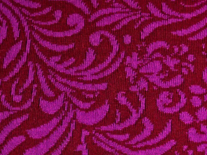 Merino Double Face Rot Lila