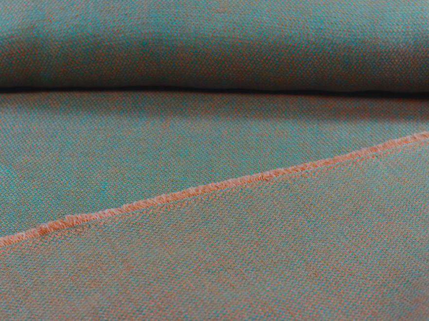 Leinen grün orange