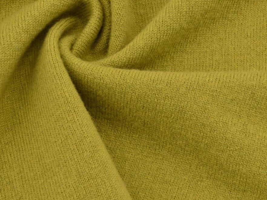 Merino Woll Strick Limette